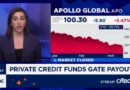 JPMorgan Chase-led bank group reins in credit line to troubled KKR private credit fund as losses mount