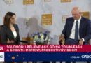 Goldman Sachs CEO David Solomon says markets are in 'greed' mode as AI companies seek billions