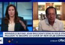 John Paulson says we are in the early stages of a long-term bull market for gold